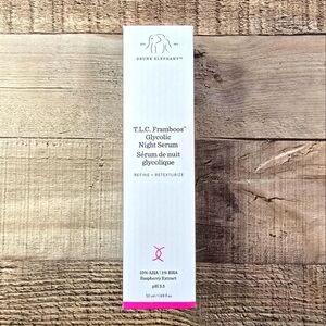 Drunk Elephant TLC Framboos Glycolic Resurfacing Night Serum 50ML Full Size NIB